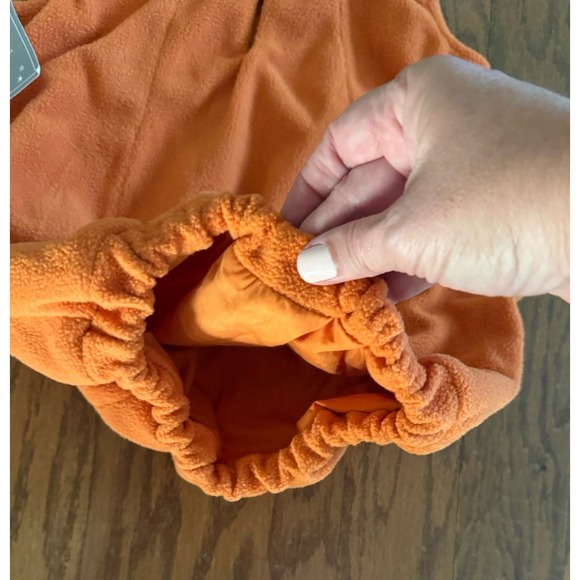 Pottery Barn Kids Baby Pumpkin Jack-O-Lantern Costume Halloween 6-12 Months NEW! - Picture 5 of 7